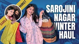 Sarojini Nagar Market Explore 2024| Love Or Arrange️| Arshi Saifi #wintercollection #sarojininagar