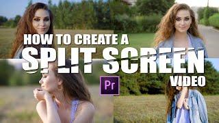 How to Create Split Frames in Premiere Pro | Split Screen Effect