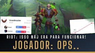 JOGADOR DE LOL INVENTA NOVO ADC E VAI DIRETO PRO GRÃO-MESTRE