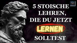 5 Stoische Lehren, die du heute lernen solltest, um deine Energie zu steigern [Stoizismus]