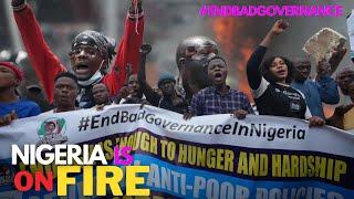 Nigerian police ki!! 13 as Nigerians protest corruption and hunger - Day 3