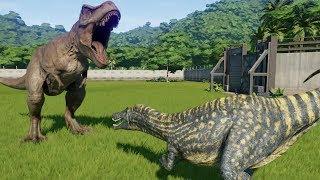 Suchomimus VS Spinosaurus, T-Rex, Carcharodontosaurus, Baryonyx And More - Jurassic World Evolution