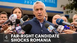 Far-right candidate takes shock lead in Romania election