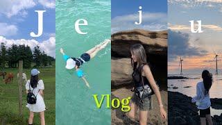 [Jeju vlog] 인생 스팟들로 꽉 채운 2박3일 제주 여행| 제주서쪽감성숙소 | 판포포구수영 | 금오름 & 반딧불이 | 용머리해안 | 소품샵쇼핑 | 바리메오름 | 싱싱잇