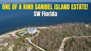 One of a kind Sanibel Island Estate! New Construction w/panoramic views. Surrounded by conservation.