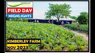 Holland Greentech Zambia Field Day Hosted at Kimberley Farm | 2023 Nov | Highlights