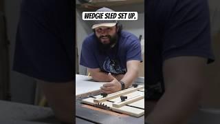 Straight cutting your sled for better segmenting #woodturning #woodworking #diy #segmented