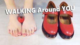 ASMR Can You Hear This Real Walking Sound? (Feet - Sounds of The human body)