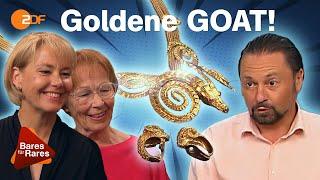 Bock auf Widdercollier? Griechischer Goldschmuck soll Händlerteam vom Hocker hauen | Bares für Rares