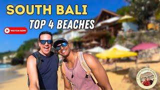 Top 4 Beaches in South Bali: Balangan, Bingin, Padang Padang, and Nyang Nyang