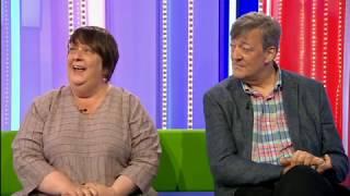 Stephen Fry & Kathy Burke MYTHOS & All Woman interview  [ subtitled ]