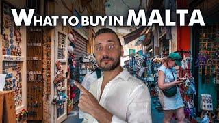 What to buy in Malta? Shopping in Malta | BEST Things to buy in Malta!