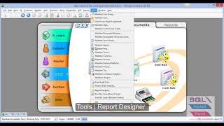 SQL ACCOUNT SOFTWARE | How To Download Free Report Template Load Into System (Report) | IPOHONLINE