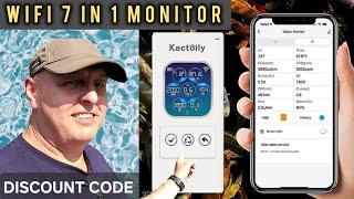 Kactoily WIFI  7 -in-1 water monitor & app review, plus included discount code