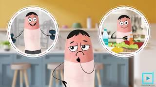 Cartoon Character Animation | Explainer Video by Alpasbox | Nutrition & Supplements