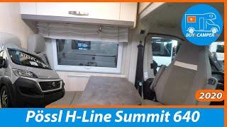 Campervan Tour |  Poessl Summit 640 | H-Line | Made in Germany