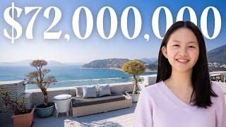 A $72,000,000 Luxury Sea View House in Stanley, Hong Kong | House Tour