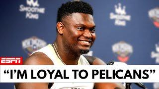 Zion Williamson REVEALS Why He Stayed With the New Orleans Pelicans