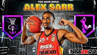 Alex Sarr Build is UNGUARDABLE in NBA 2K24! Is he Wemby 2.0?
