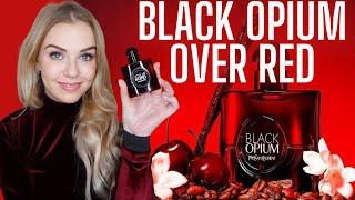 NEW YSL BLACK OPIUM OVER RED PERFUME REVIEW | Soki London