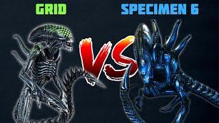 GRID VS SPECIMEN 6 FIGHT! | WHO WINS? (XENOMORPH ALIEN)