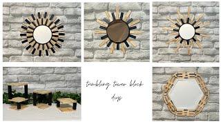 mirror mirror on the wall- tumbling tower block decor