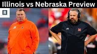 Illinois vs Nebraska Game Preview | College Football Game Predictions