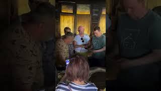 Мы приехали в деревню Кахети, недалеко от Тбилиси. Здесь у нас будет проходить дегустация вина