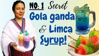 Gola ganda and limca syrup recipe || Asaal recipe ka parda fash || #Mamathebest