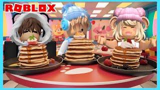 Aku Dan Adiku Lomba Makan Pancake Pake Panci Di Roblox Brookhaven ft @Shasyaalala