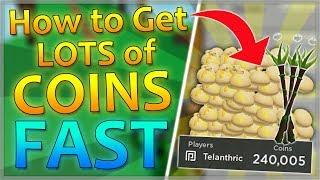 How to Get Coins FAST in Roblox Sky Block *RICH FAST & HUGE ISLAND*