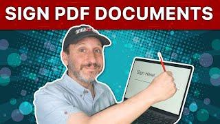 Signing PDF Documents On Your Mac