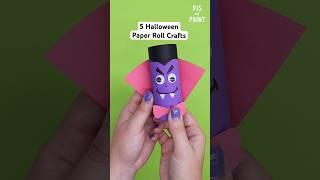 5 Easy Halloween Paper Roll Crafts