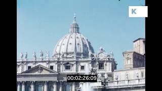 Vatican City 1956, Rome in 16mm