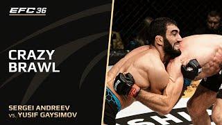 Intense battle: Sergey Andreev vs Yusif Gasimov | Eagle FC 36