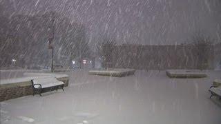 CNN cameras in Kansas capture "thundersnow"