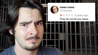 Reading Funny Prison Google Reviews