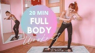 20 MIN FULL BODY WORKOUT - i pro začátečníky // Bez vybavení