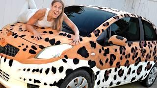 I Make a FULLY VELVET CAR