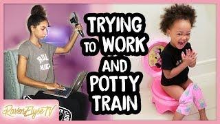 MY DAILY ROUTINE | Super Busy Day + Potty Training