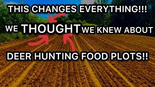 THIS CHANGES EVERYTHING WE THOUGHT ABOUT WHITETAIL DEER HUNTING FOOD PLOTS   HD 1080p