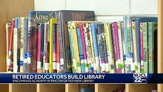 Rincon's EnCompass Academy gets new library