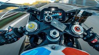 BMW M1000RR | ACCELERATION  0-300 KM/H - PURE SOUND