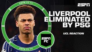 FULL REACTION  PSG knocks Liverpool out of the Champions League | ESPN FC