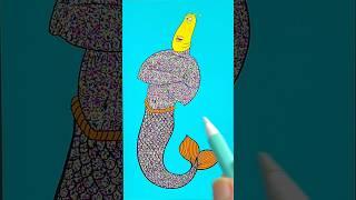 Yellow Larva Oi oi  Correct Color  #larva #shorts #art