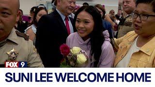 Suni Lee welcomed home in MN after Olympics