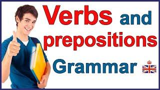 Verbs and prepositions in English