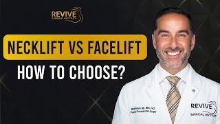 NeckLift vs Facelift | How to choose?