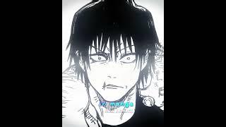 toji in fanart..[] toji fushiguro manga+fanart edit [] jjk manga edit [] #edit #jjk #shorts