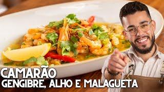 Camarão Salteado o MELHOR que já comi!!